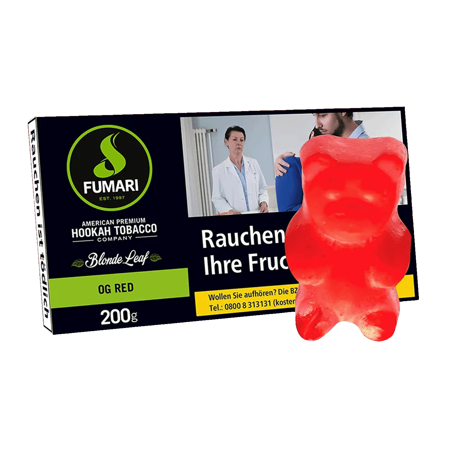 Fumari Original RGB 200g Shisha Tabak