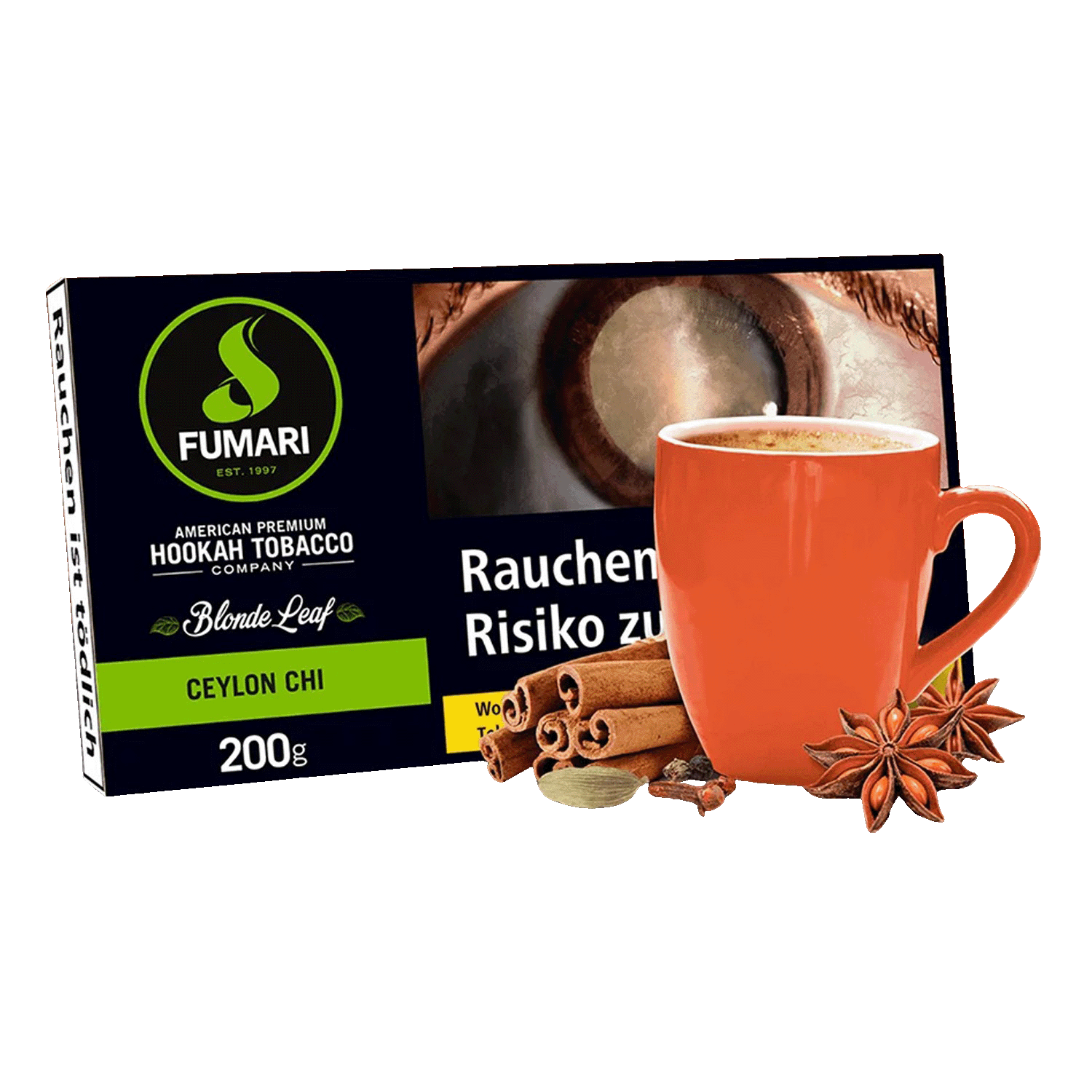 Fumari Ceylon Chi 200g Shisha Tabak