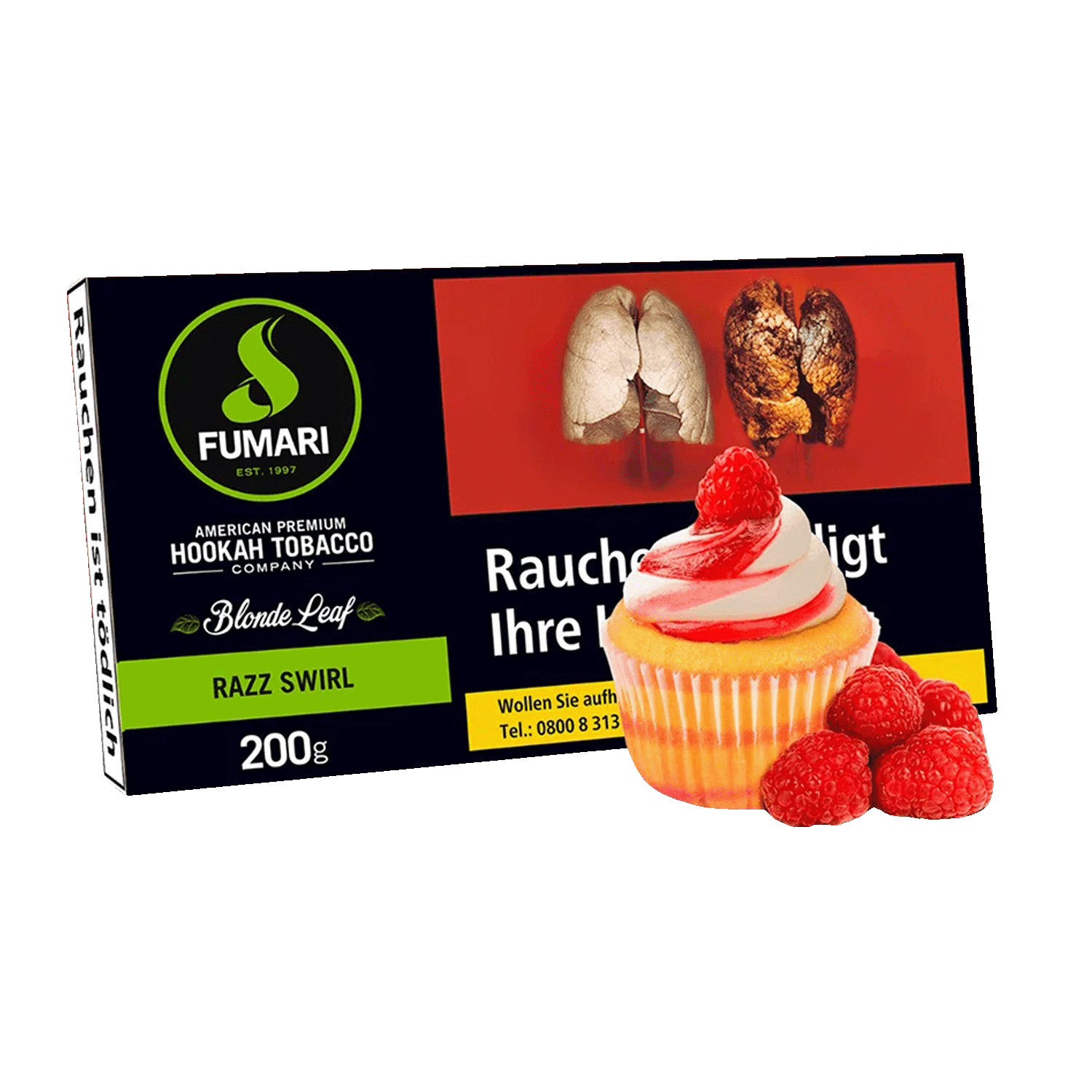 Fumari Razz Swirl 200g Shisha Tabak