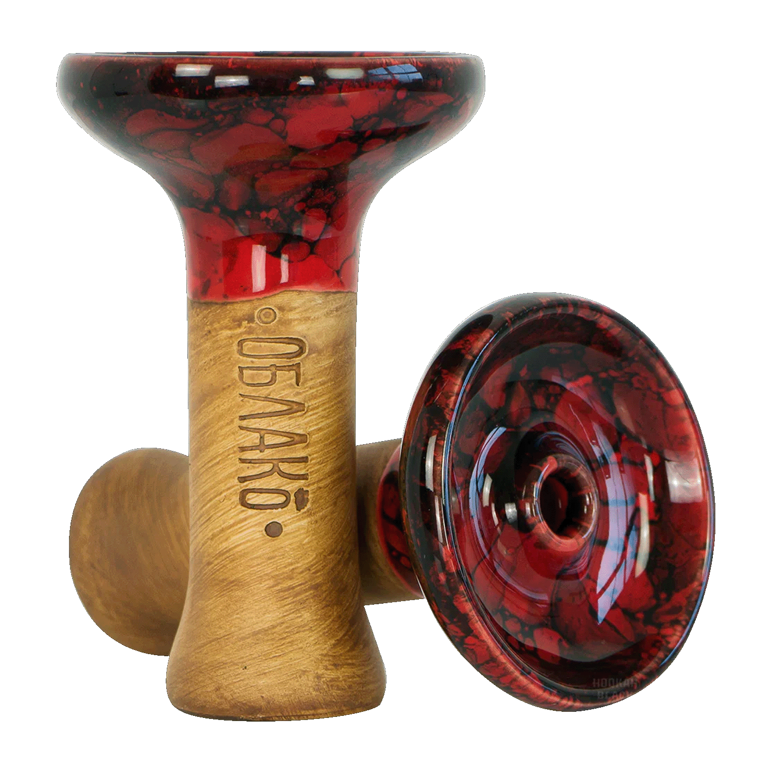 OBLAKO Phunnel M Red Black Marble