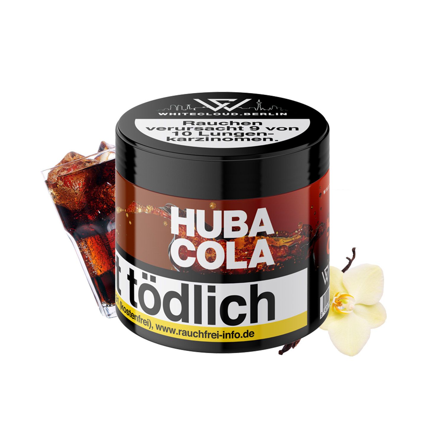 White Cloud Huba Cola 180g Shisha Tabak