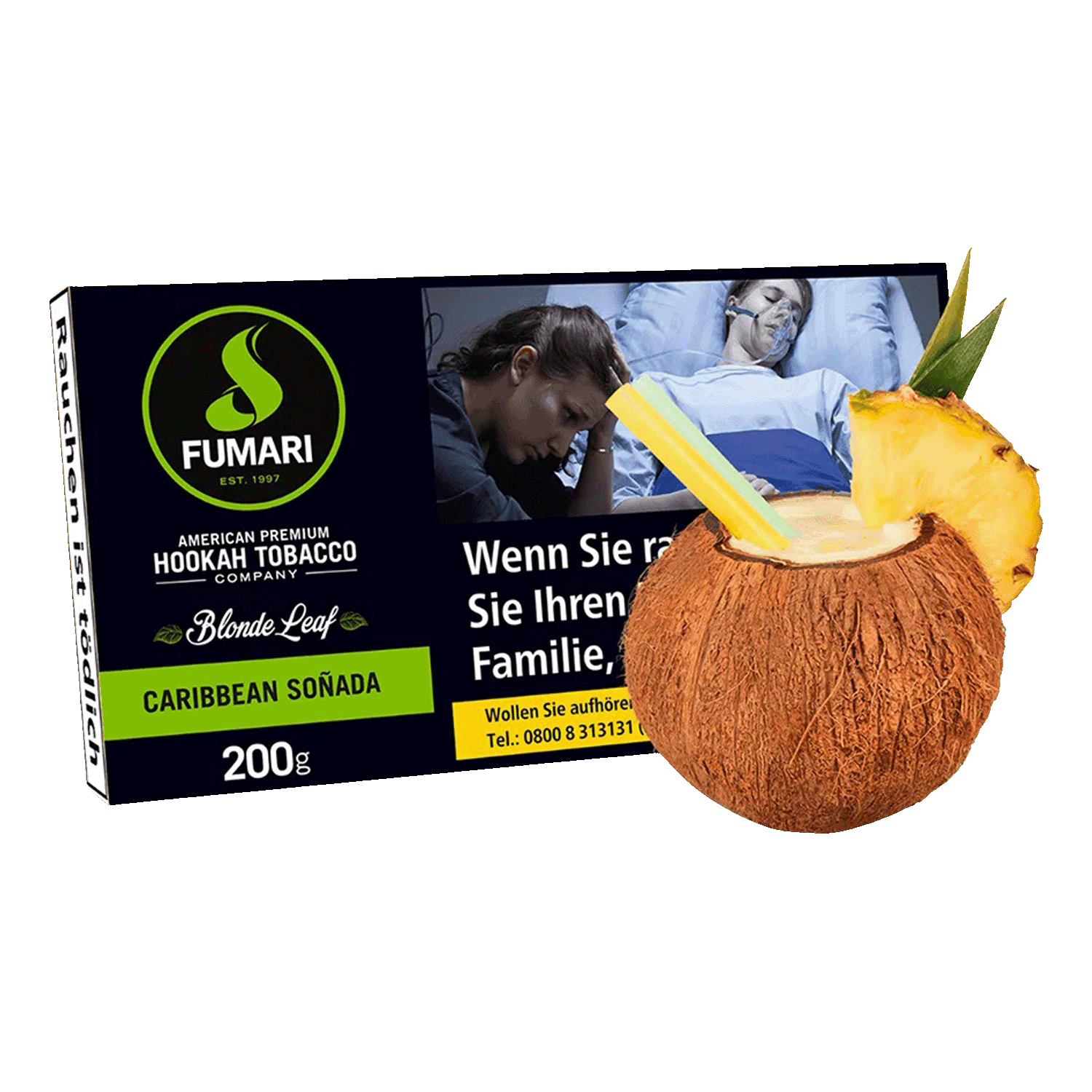 Fumari Carribean Sonada 200g Shisha Tabak