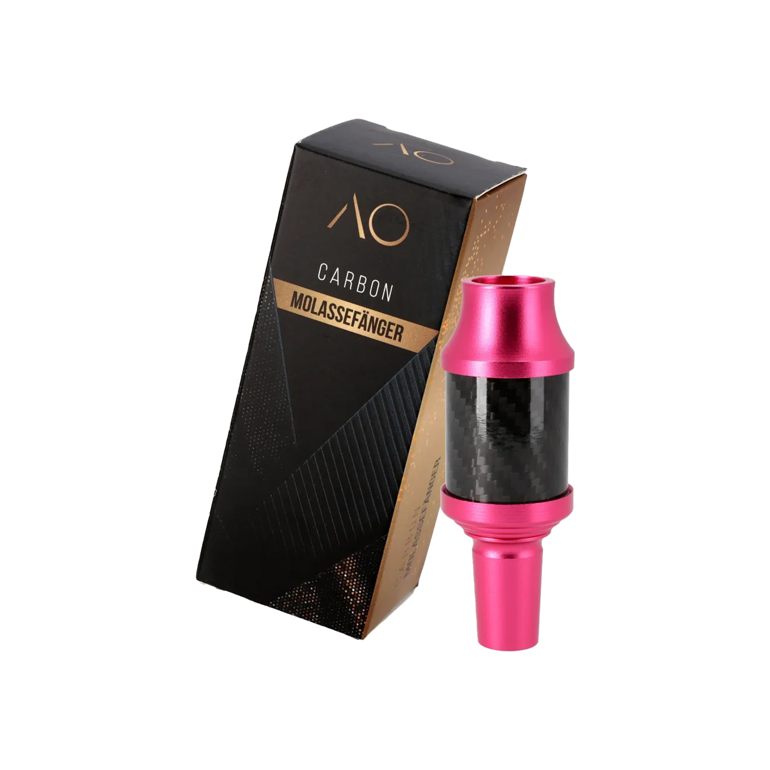 AO Carbon Molassefänger Aluminium 18/8 - Pink